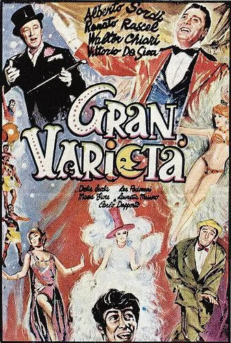 Большое разнообразие / Gran varietà (1954)