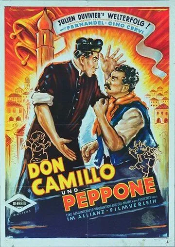 Дон Камилло и депутат Пеппоне / Don Camillo e l'on. Peppone (1955)