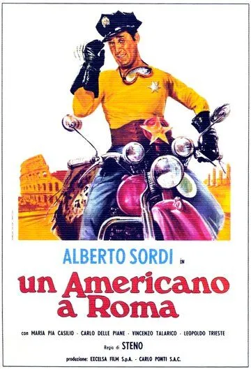 Американец в Риме / Un americano a Roma (1954)