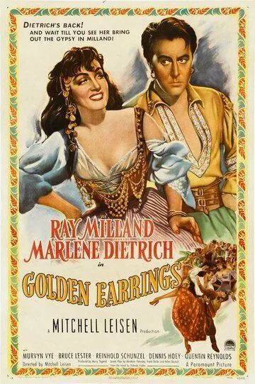 Золотые серьги / Golden Earrings (1947)