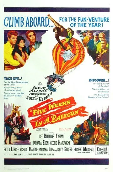 Пять недель на воздушном шаре / Five Weeks in a Balloon (1962)