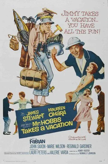 Мистер Хоббс берет выходной / Mr. Hobbs Takes a Vacation (1962)