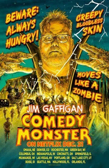 Джим Гэффиган: Гений комедии / Jim Gaffigan: Comedy Monster (2021)