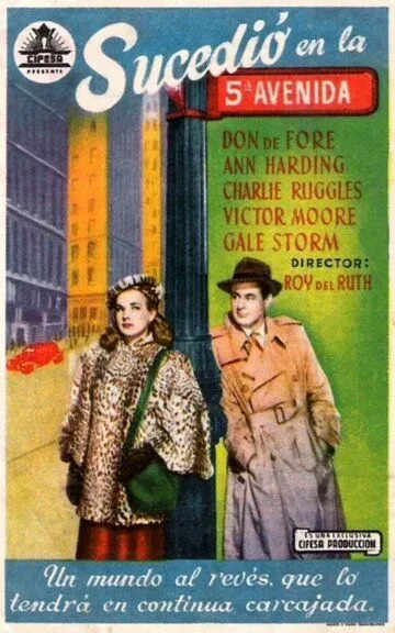 Это случилось на Пятой авеню / It Happened on Fifth Avenue (1947)