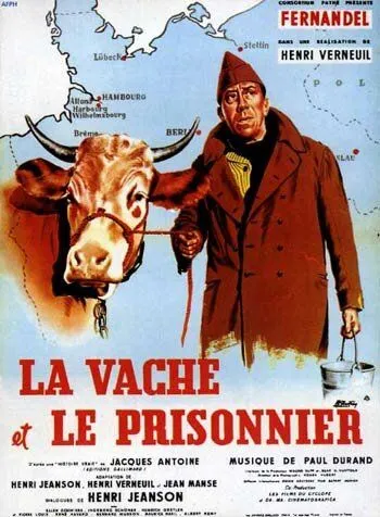 Корова и солдат / La vache et le prisonnier (1959)