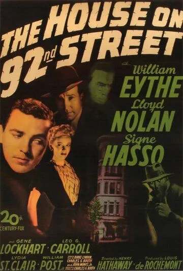 Дом на 92-ой улице / The House on 92nd Street (1945)